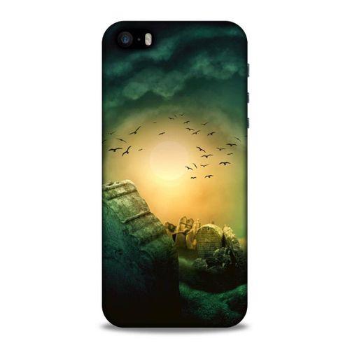 Lopard Apple iPhone SE Uyumlu Kılıf Manipülasyon ☻ (12) Koruyucu Silikon Desenli