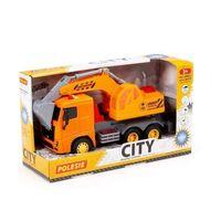 Polesie İş Makinaları Serisi - Sesli Işıklı - Excavator