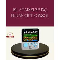 Şarjlı 3.5 İnç Retro Oyun Konsolu