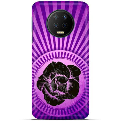 Lopard İnfinix Note 7 Uyumlu Kılıf Tattoo's (35) Fit Design Kılıf Gül Dövmesi