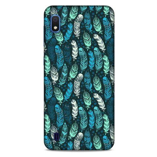 Samsung Galaxy A10 Kılıf Desenli Özel Seri Tüyler (46) Core Armor Kılıf