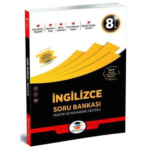 8. Sınıf İngilizce Soru Bankası Zeka Küpü Yayınları