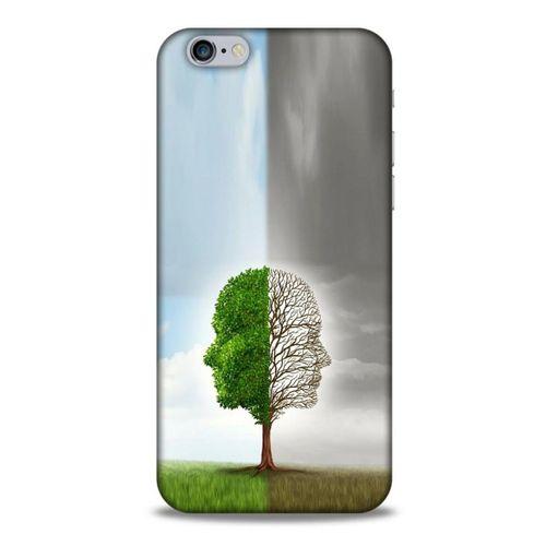 Apple Iphone 6 Kılıf Depresyon (35) Fit Design Kılıf Toz Pembe Lacivert