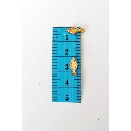 Oya Abiye Bileklik Kolye Pleksi Metalik Plastik Pul Altın Renk 8 gram 100 adet - BNC490