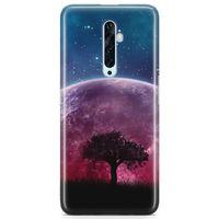 Oppo Reno2 Z 2019 Kılıf Kızıl Ay Arka Kapak Koruma Desenli Full Koruyucu