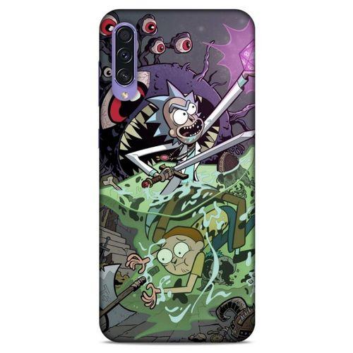 Samsung Galaxy A50s Uyumlu Kılıf Rick And Morty (25) Antişok Kapak Tricia Lange