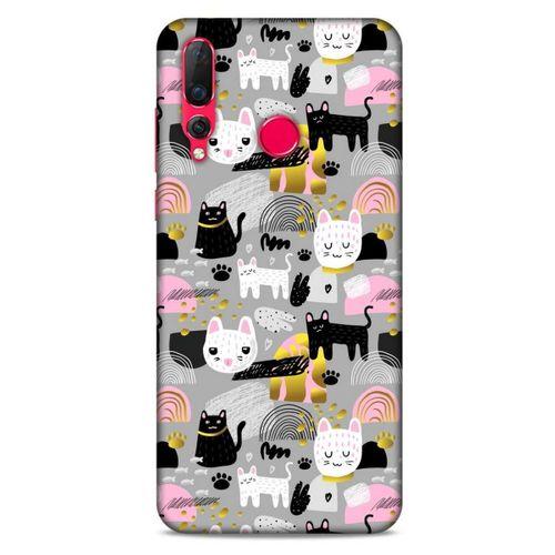 Lopard Huawei P Smart Z Uyumlu Kılıf Kediler (8) Baskılı Kılıf Cins Kediler