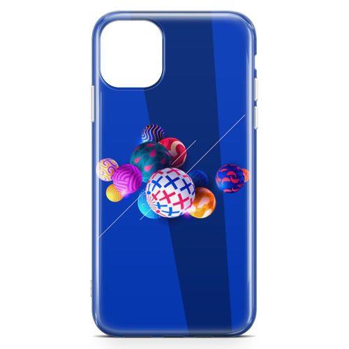 Apple iPhone 11 Pro Kılıf 3D Toplar Arka Kapak Koruma Desenli Full Koruyucu