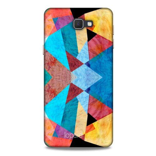 Samsung Galaxy J7 Prime Kılıf Pastel Renkler (25) Antişok Kapak Mavi Sarı