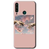 MRCİLETİSİM Huawei Y6P Kılıf HD Desen Baskılı Arka Kapak + Temperli Cam - Tutunamayanlar