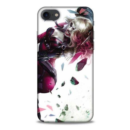 Apple Iphone 8 Uyumlu Kılıf Harley Quinn (17) Tasarım Kılıf Kayısı