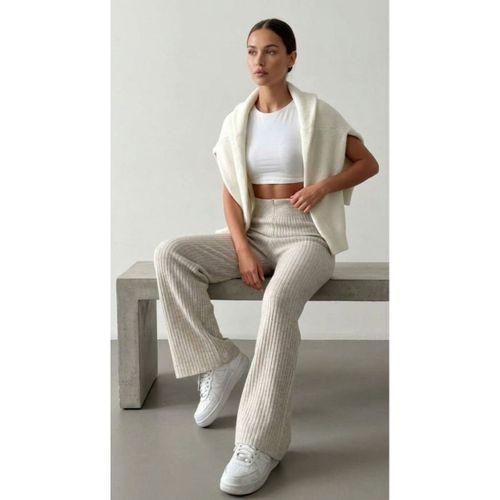 Kadın Kaşkorse Bol Paça Pantolon