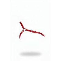 Kırmızı Kadın Kemer Metal Halka Detaylı Vücut Aksesuarı - Brf132