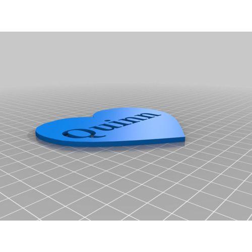 Kalp İçinde İsim 3 (Bu ürün Sadece Plastik parçadır - Almadan Önce Soru Sorabilirsiniz)