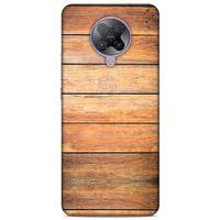 Lopard Xiaomi Poco F2 Pro Uyumlu Kılıf Wood'X (13) Silikon Kap Baskılı