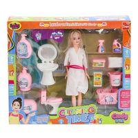 02452 Cindy Doll Bebek Lavabo ve Temizlik Seti -Oydaş Oyuncak
