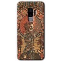 Samsung Galaxy S9 Plus Kılıf HD Desen Baskılı Arka Kapak + Temperli Cam - İskelet Aşk