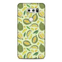 Frutix Durian 01 LG K40S Kılıf Desenli Silikon