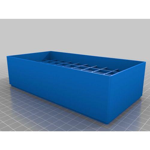 5x10 Peptit Depolama Kutusu 17mm Yuvalı 52 Mm Yükseklik 4 Mm Gömülü Kapak 41mm İç Yükseklik Sadece Kutusu (Bu ürün Sadece Plastik parçadır - Almadan Ö