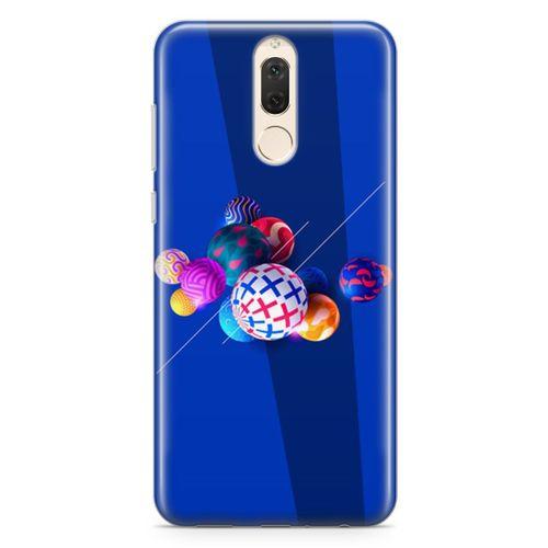 Huawei Mate 10 Lite Kılıf 3D Toplar Arka Kapak Koruma Desenli Full Koruyucu