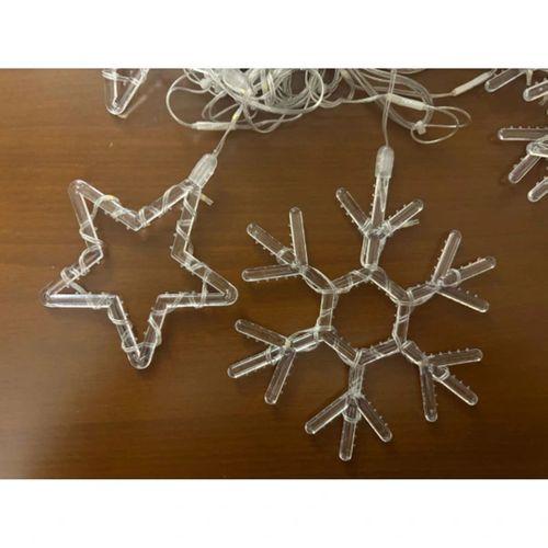 Kar Tanesi Perde Led