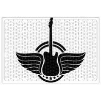 Rock Roll Müzik Gitar 01 Puzzle 240 Parça Yapboz