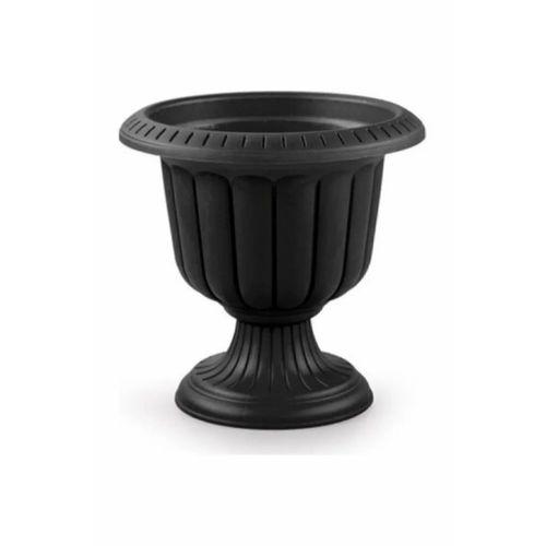 Nergis Ayaklı Saksı 48 Cm Antrasit 2 No 3 Lt. Royaleks-N002