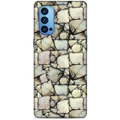 Oppo Reno 4 Pro Kılıf Baskılı Özel Seri Taşlı (3) Kapak