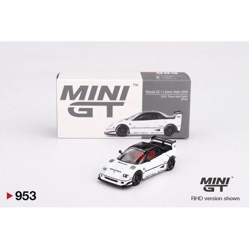 Mini GT Mazda AZ-1 Liberty Walk LB40 White 2024 Tokyo Auto Salon 953