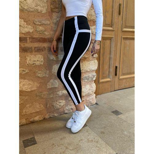 Kadın çizgili Egzersiz Dalgıç Tayt