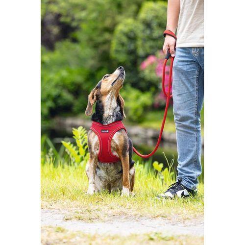 Beeztees Köpek Göğüs Tasması, Neopren, Kırmızı, M, 41-46cm