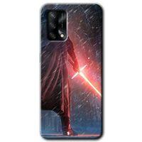 Oppo A74 Kılıf Baskılı Kapak - Kylo Ren + 5D Tam Kaplayan Cam