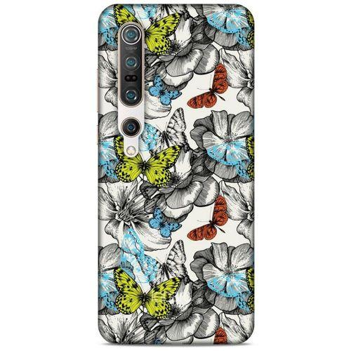 Xiaomi Mi 10 Pro Kılıf Kelebek Etkisi (22) Tam Koruma Kılıfı Cam Göbeği