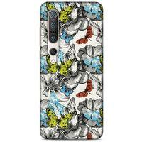 Xiaomi Mi 10 Pro Kılıf Kelebek Etkisi (22) Tam Koruma Kılıfı Cam Göbeği