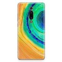 Xiaomi Redmi K20 Pro Kılıf Yeşil Göl Arka Kapak Koruma Desenli Full Koruyucu