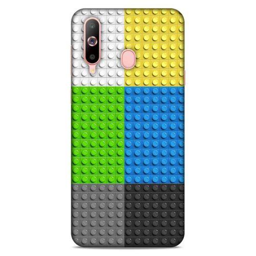 Lopard Samsung Galaxy A60 Uyumlu Kılıf BloX (10) Full Koruma Kılıfı Karışık Çok Renkli