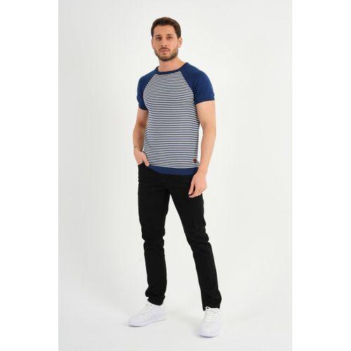 ALEXANDERGARDI ÇİZGİLİ TRİKO T-SHİRT (AG5049)