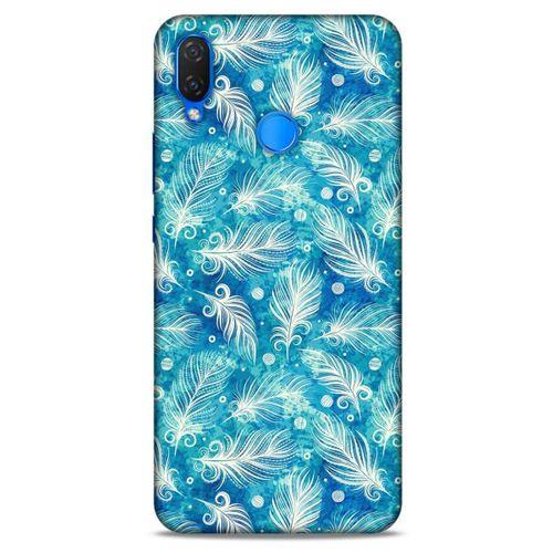 Huawei Psmart 2019 Kılıf Desenli Özel Seri Tüyler (42) Rugged Armor Kılıf