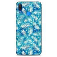 Huawei Psmart 2019 Kılıf Desenli Özel Seri Tüyler (42) Rugged Armor Kılıf