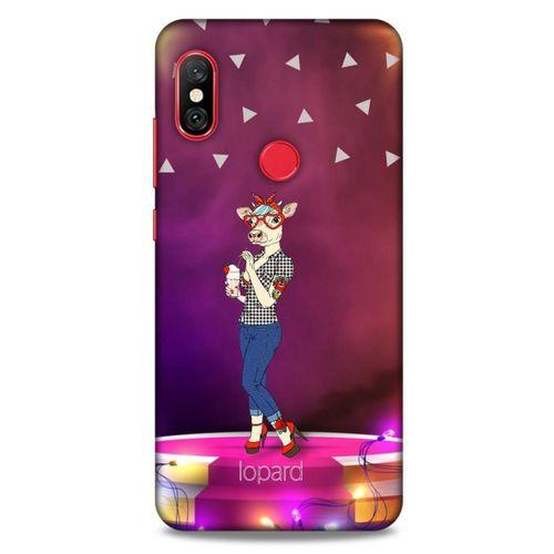 Xiaomi Mi A2 Lite Kılıf FunnyMaX (49) Ultra Silikon Kılıf Kırmızı