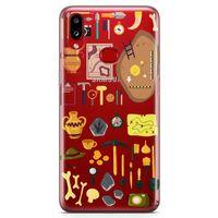 Samsung Galaxy A10s Kılıf Arkeolog Malzemeleri Arka Kapak Koruma Desenli Full Koruyucu