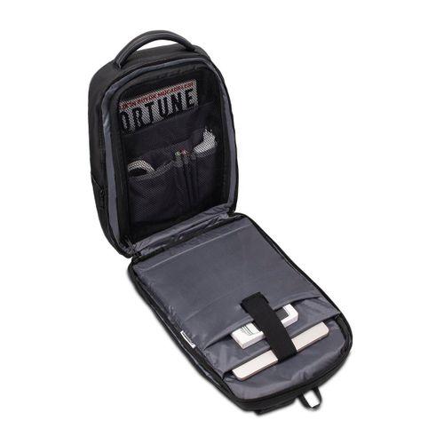 Classone GA-0010 Gauntlet V1 Sert Kabuk Serisi 15.6 inch Uyumlu WTX Pro Su Geçirmez Kumaş Laptop Çantası -Siyah