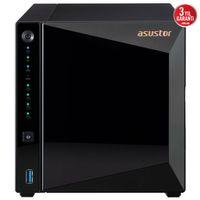 ASUSTOR AS3304T V2, 2Gb DDR4 Ram, 4 Yuvalı (4x20TB Destek), 1x2.5GbE Network, 3xUSB 3.2, Tower NAS (Yedekleme) Cihazı