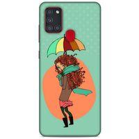 Sokak Modası 62 Samsung Galaxy A21s Kılıf Desenli Silikon