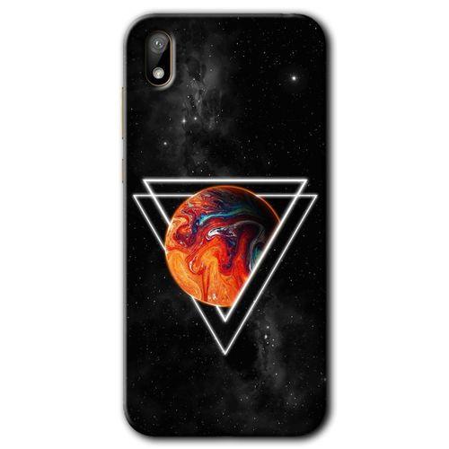 Huawei Y5 2019 HD Baskılı Kılıf + 9D Tam Ekran Koruyucu - Kızıl Gezegen