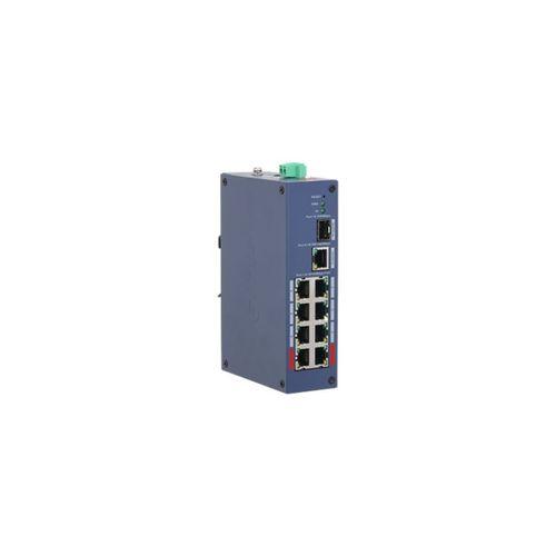DAHUA CHS4110-8ET-110 8 PORT 10/100+1XGB RJ45/1XGB SFP UPLINK 110W POE CLOUD YÖNETİLEBİLİR ENDÜSTRİYEL SWITCH