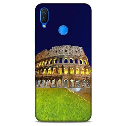 Huawei Psmart 2019 Kılıf Dünya Mimarisi (24) Darbe Emici Kılıf Kolezyum Roma