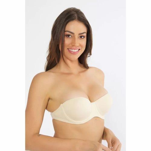 1505 Straplez Sırt Şeffaf Sütyen