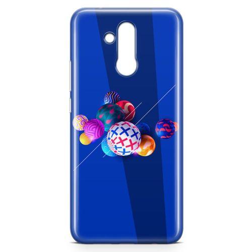 Huawei Mate 20 Lite Kılıf 3D Toplar Arka Kapak Koruma Desenli Full Koruyucu