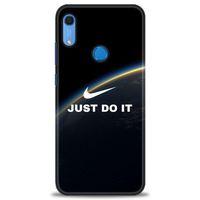 Huawei Y6S Kılıf HD Baskılı Kılıf - Nike Dünya + Tam Ekran Koruyucu